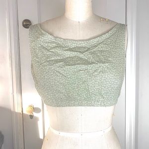 Vintage style homemade top